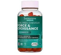 Parapharmacie en ligne > Compléments alimentaires > Compléments Alimentaires Pour Cheveux, peau et ongles Santarome Sublimes Cheveux Force & Croissance Gummies x 30 - Cheveux, peau, ongles - Pharmacie