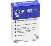 Parapharmacie en ligne > Compléments alimentaires > Compléments alimentaires pour contrôler le cholestérol et le diabète Ineldea Cholestil Equilibre Cholestérol Gélules x 30 - Cholestérol - Diabète -