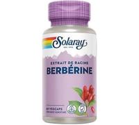 Parapharmacie en ligne > Compléments alimentaires > Compléments alimentaires pour contrôler le cholestérol et le diabète Solaray Berbérine Capsules Végétales x 60
