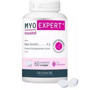 Densmore - MYO EXPERT - 4000mg myo inositol - SOPK, équilibre hormonal - Complément alimentaire - Haut dosage myo inositol - 60 comprimés à croquer - Cure 20 jours - Goût frambroise