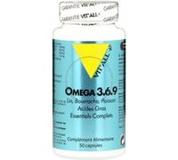 Parapharmacie en ligne > Compléments alimentaires > Compléments alimentaires pour contrôler le cholestérol et le diabète VIT'ALL+ Oméga 3 6 9 x 50