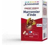 Parapharmacie en ligne > Compléments alimentaires > Compléments alimentaires pour la circulation veineuse Juvamine Marronnier d'Inde Gélules x 30