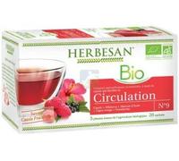 Herbesan Complément alimentaire Infusion Bio Circulation N9 x 20 – Circulation veineuse