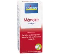 Parapharmacie en ligne > Compléments alimentaires > Compléments alimentaires pour la concentration et la mémoire Boiron Mémoire Ginkgo 60 ml - Concentration - Mémoire - Pharmacie en ligne LaSante.net