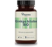 Parapharmacie en ligne > Compléments alimentaires > Compléments alimentaires pour la concentration et la mémoire Vitavea Les Essentiels Bio Ginkgo Biloba Gélules x 30