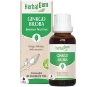 Parapharmacie en ligne > Compléments alimentaires > Compléments alimentaires pour la concentration et la mémoire HerbalGem Ginkgo Biloba Bio 30 ml