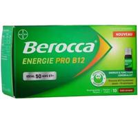 Parapharmacie en ligne > Compléments alimentaires > Compléments alimentaires pour la concentration et la mémoire Berocca Énergie Pro B12 Flacons À Boire x 10
