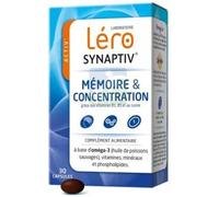 Parapharmacie en ligne > Compléments alimentaires > Compléments Alimentaires Concentration et Mémoire Léro Synaptiv Concentration Intellectuelle Capsules x 30 - Concentration - Mémoire - Pharmacie en