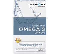 Parapharmacie en ligne > Compléments alimentaires > Compléments alimentaires pour la concentration et la mémoire Granions Oméga 3 Cerveau x 30