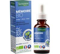 Santarome Bio - Complément alimentaire - Complexe Mémoire 3 bourgeons C13 - Gouttes 30 ml