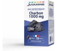 Parapharmacie en ligne > Compléments alimentaires > Compléments alimentaires pour la digestion et au transit Juvamine Charbon 1000 mg x 40