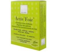 New Nordic - Complément alimentaire Activ'Foie - Digestion graisses & activation foie - 30 comprimés