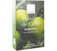 Parapharmacie en ligne > Compléments alimentaires > Compléments alimentaires pour la digestion et au transit New Nordic Vinaigre de Cidre Métabolisme Comprimés x 30