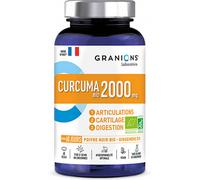 Parapharmacie en ligne > Compléments alimentaires > Compléments alimentaires pour la digestion et au transit > Gélule digestion > Gélule curcuma Granions Curcuma Bio Gélules x 60