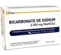 Parapharmacie > Compléments alimentaires > Compléments Alimentaires Digestion et Transit > Complément alimentaire estomac > Compléments alimentaires Brûlures d'estomac Cooper Bicarbonate de Sodium 500