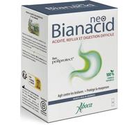 Aboca - Complément alimentaire NeoBianacid Menthe - Brûlures d'estomac, reflux - 20 sachets