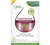 Phytosun Arôms - Constipation occasionnelle - Arôme naturel orange - Sans sucre - 10 sachets