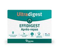 Parapharmacie en ligne > Compléments alimentaires > Compléments alimentaires pour la digestion et au transit Ultradigest Effidigest Après-Repas Comprimés Effervescents x 24