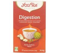 Parapharmacie en ligne > Compléments alimentaires > Compléments alimentaires pour la digestion et au transit Yogi Tea Digestion Infusions x 17 - Digestion - Transit - Pharmacie en ligne LaSante.net