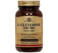 Parapharmacie en ligne > Compléments alimentaires > Compléments alimentaires pour la digestion et au transit Solgar L-Glutamine 500 mg Gélules Végétales x 50