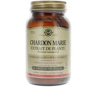Parapharmacie en ligne > Compléments alimentaires > Compléments alimentaires pour la digestion et au transit Solgar Chardon Marie Gélules Végétales x 60
