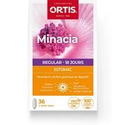 Parapharmacie en ligne > Compléments alimentaires > Compléments alimentaires pour la digestion et au transit Ortis Minacia Regular Estomac Comprimés x 36