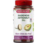 Super Diet - Complément alimentaire foie - Radis noir & Artichaut Bio - 90 gélules