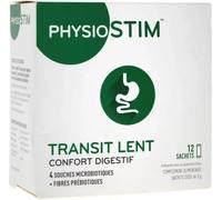 Parapharmacie en ligne > Compléments alimentaires > Compléments alimentaires pour la digestion et au transit > Probiotique pour la digestion Immubio Physiostim Transit Lent Sachets x 12