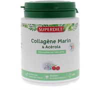 Parapharmacie en ligne > Compléments alimentaires > Compléments alimentaires pour la santé des articulations et des muscles Superdiet Collagène Marin & Acérola Comprimés x 180 - Articulations et muscl