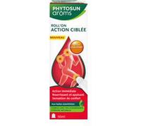 Phytosun Arôms – Roll'On Action Ciblée – Aux huiles essentielles – Effet chauffant – 50 ml
