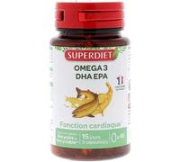 Super Diet – Complément alimentaire Oméga 3 DHA EPA – Huile de poisson sauvage – 45 capsules