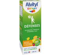Parapharmacie en ligne > Compléments alimentaires > Compléments alimentaires pour la vitalité et les défenses immunitaires Alvityl Défenses Sirop 240 ml