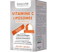 Biocyte Longévité Vitamine C liposomée – Arôme citron – 10 sticks