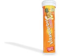 Vitascorbol Complément alimentaire Vitamine C1000 15 cpr effervescents Orange/Ananas