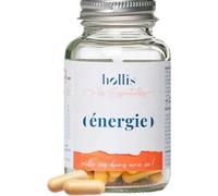Parapharmacie > Compléments alimentaires > Compléments Alimentaires Vitalité et Défenses immunitaires > Produits pour le Tonus et la Fatigue Hollis Énergie Gélules x 60