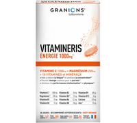 Parapharmacie en ligne > Compléments alimentaires > Compléments alimentaires pour la vitalité et les défenses immunitaires > Compléments alimentaires multivitaminés Granions 23 Vitamines Energie Vital