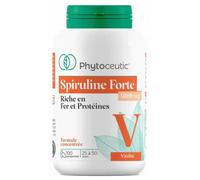 Phytoceutic Complément alimentaire Spiruline Forte 1000 mg – 100 comprimés