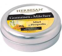 Herbesan – Complément alimentaire – Gommes Miel Propolis x45 – Vitalité & Défenses immunitaires