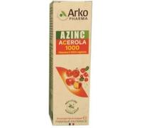 Parapharmacie en ligne > Compléments alimentaires > Compléments alimentaires pour la vitalité et les défenses immunitaires > Vitamines C et acérola Arkopharma Azinc Acérola 1000 Comprimés à Croquerx 1