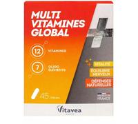 Vitavea Multivitamines Global – Vitalité et Défenses immunitaires – 45 gélules