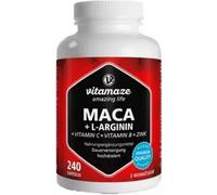 Parapharmacie en ligne > Compléments alimentaires > Compléments alimentaires pour la vitalité et les défenses immunitaires Vitamaze Maca + L-Arginine + Vitamines + Zinc Capsules x 240