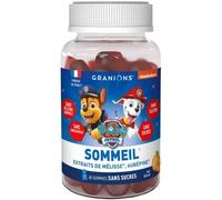 Parapharmacie en ligne > Compléments alimentaires > Compléments alimentaires pour la vitalité et les défenses immunitaires > Vitamines pour enfants Granions Kid Pat Patrouille Gummies Sommeil x 60