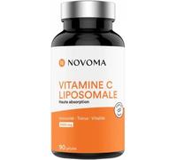 Novoma Vitamine C liposomale 1000 mg – 90 gélules végétales – Quali®-C