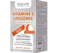 Parapharmacie en ligne > Compléments alimentaires > Compléments alimentaires pour la vitalité et les défenses immunitaires Biocyte Longevity Vitamine C Liposomée Sticks x 10