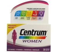 Centrum - Complément alimentaire - Women - 13 vitamines & 11 minéraux - 30 comprimés