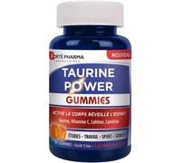 Forté Pharma – Complément alimentaire Taurine Power – Booster d'énergie, Caféine – 60 gommes