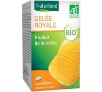 Parapharmacie en ligne > Compléments alimentaires > Compléments alimentaires pour la vitalité et les défenses immunitaires > Produits de la ruche Naturland Gelée Royale Bio Végécaps x 75