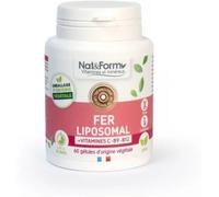 Parapharmacie en ligne > Compléments alimentaires > Compléments alimentaires pour la vitalité et les défenses immunitaires Nat&Form Fer Liposomal x 60