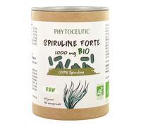 Parapharmacie en ligne > Compléments alimentaires > Compléments alimentaires pour la vitalité et les défenses immunitaires > Produits pour le tonus et la fatigue Phytoceutic Spiruline Forte 1000 mg Bi