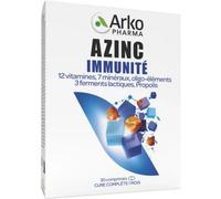 Parapharmacie en ligne > Compléments alimentaires > Compléments alimentaires pour la vitalité et les défenses immunitaires Arkopharma Azinc Immunité x 30